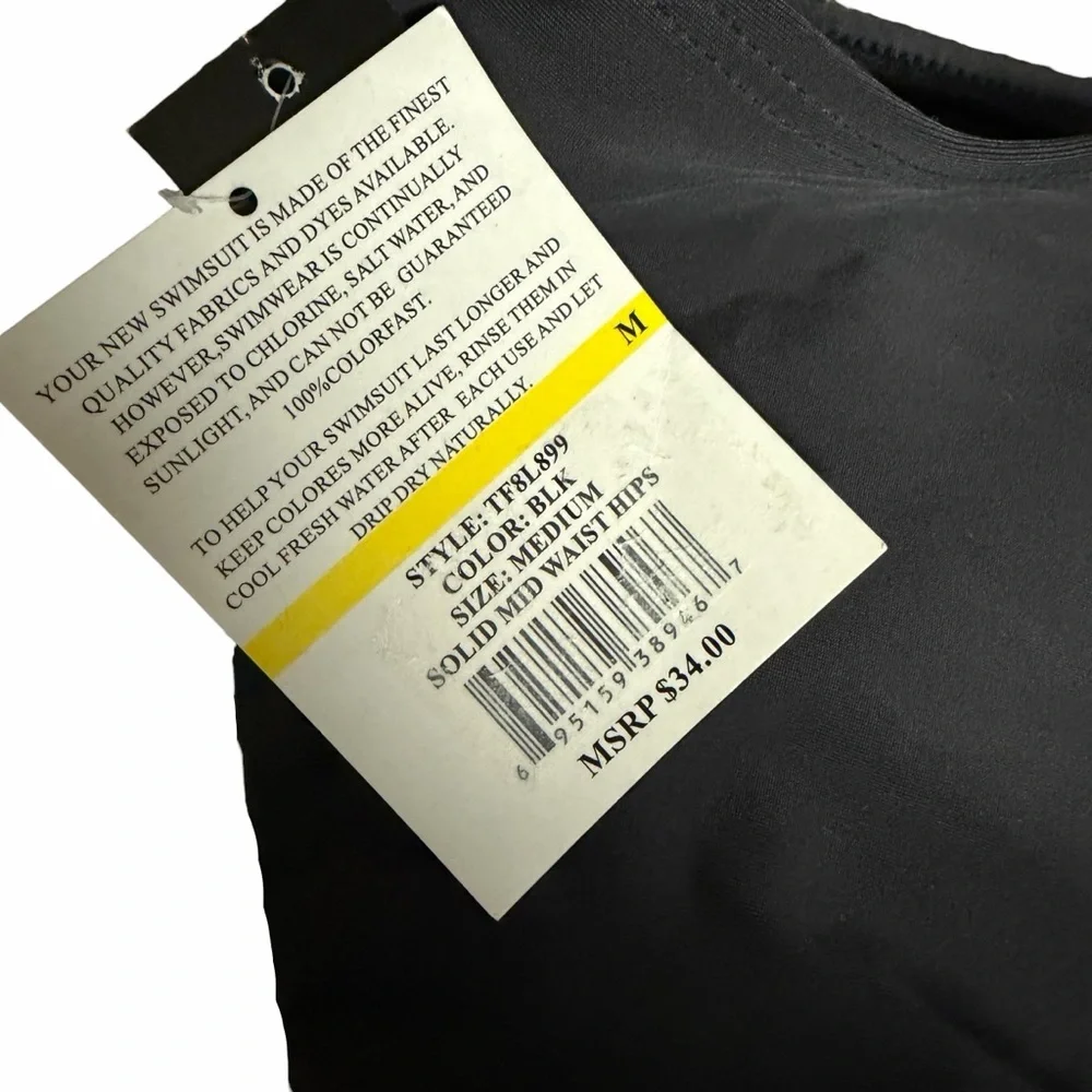 24th &‎ Ocean Black Swim Bottoms